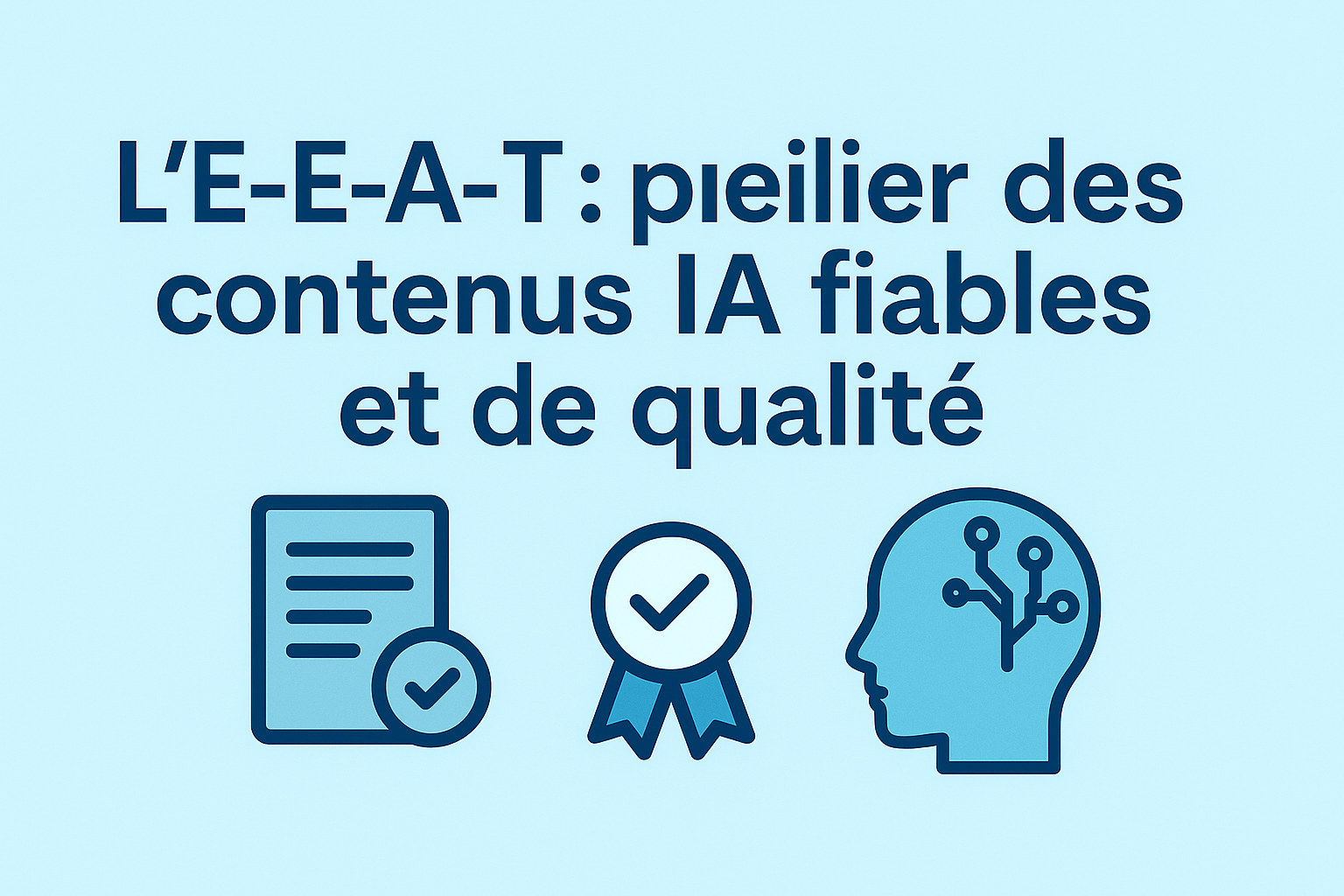 eeat contenue ia fiable