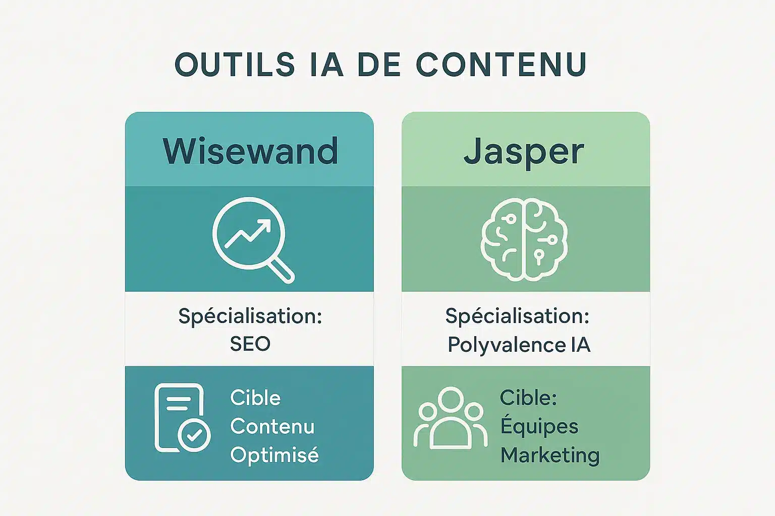Comparaison Wisewand vs Jasper